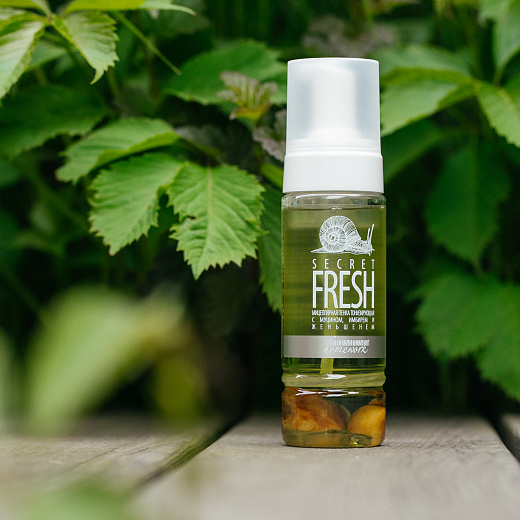 Мицеллярная пенка Secret Fresh тонизирующая с муцином, имбирем и женьшенем, 170 мл
