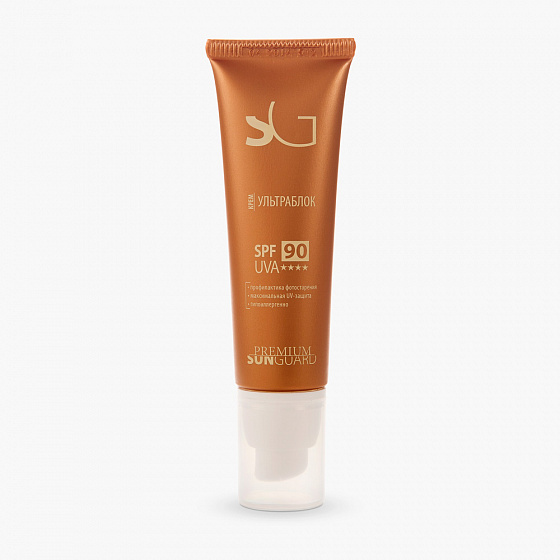 Крем ультраблок SPF 90, UVA****, 50 мл
