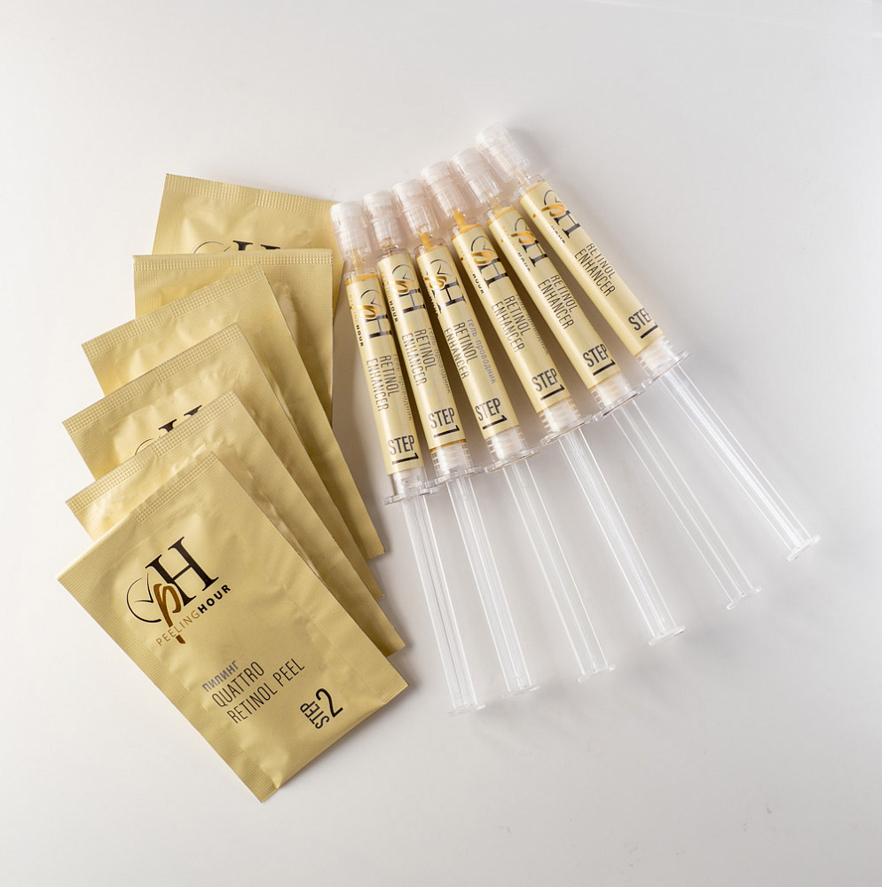 Набор Revolution Yellow Peel желтый пилинг, 6 процедур