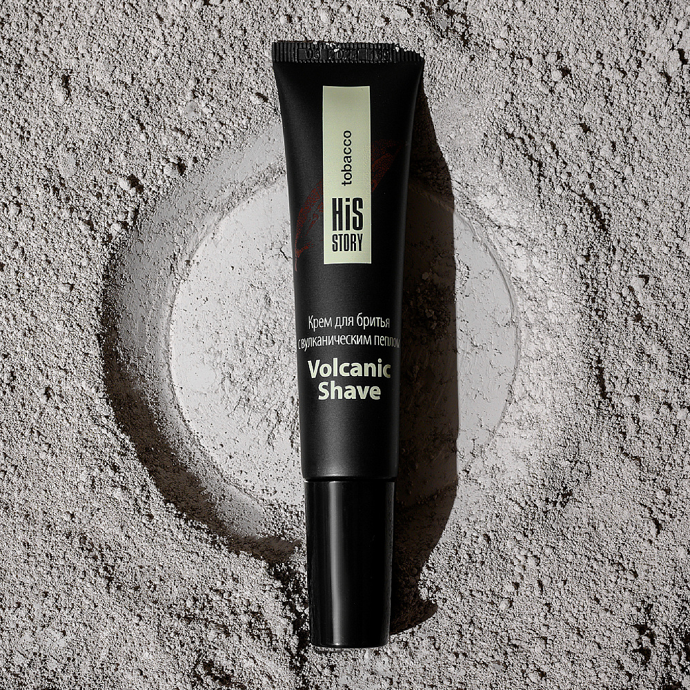 Крем для бритья с вулканическим пеплом Volcanic shave, 30 мл