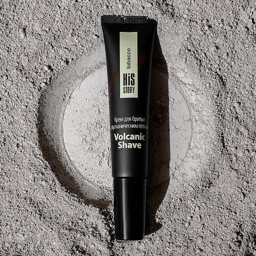 Крем для бритья с вулканическим пеплом Volcanic shave, 30 мл